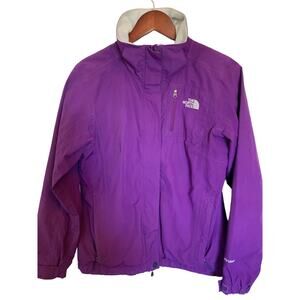 The North Face HyVent size small full zip raincoat No Hood